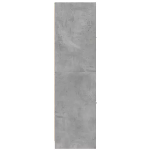 Betonszürke szerelt fa patikaszekrény 40 x 41 x 144,5 cm