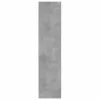 Betonszürke szerelt fa patikaszekrény 40 x 41 x 174,5 cm