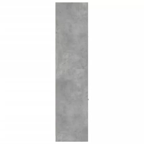 Betonszürke szerelt fa patikaszekrény 40 x 41 x 174,5 cm
