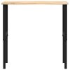 Tömör tölgyfa munkapad 100 x 60 x (71,5-98) cm