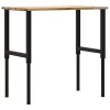 Tömör tölgyfa munkapad 100 x 60 x (71,5-98) cm