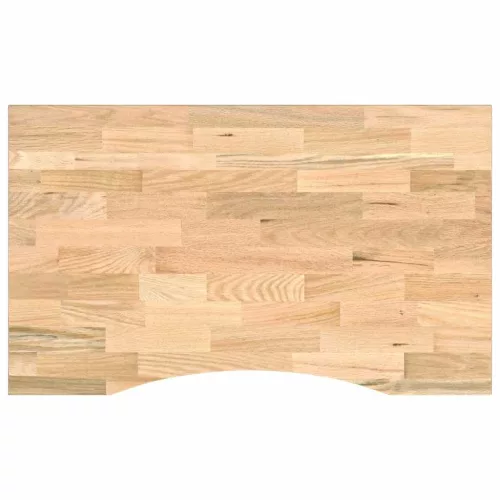 Tömör tölgyfa munkapad 100 x 60 x (71,5-98) cm