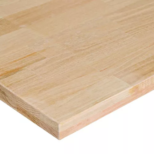 Tömör tölgyfa munkapad 100 x 60 x (71,5-98) cm