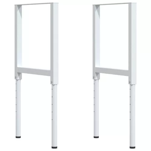 Sötétbarna tömör tölgyfa munkapad 80 x 60 x (71,5-98) cm