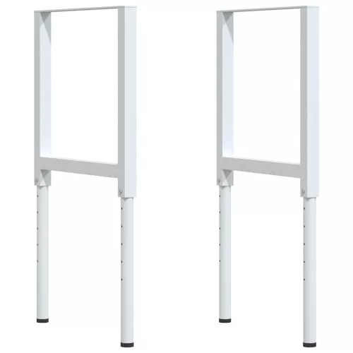 Sötétbarna tömör tölgyfa munkapad 100 x 60 x (71,5-98) cm