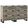 Oldalszekrények 2 pcs Fehér 60 x 33.5 x 75 cm tömör mangófa
