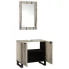 Fürdőszoba bútor szett polcokkal 2 pcs Fehér 62 x 33 x 58 cm