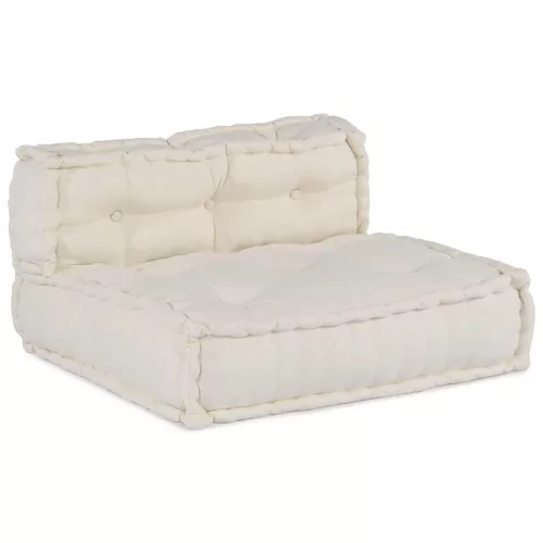 Moduláris kanapé 4 pcs Krém 70 x 70 x 56 cm szövet