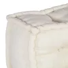 Moduláris kanapé 4 pcs Krém 70 x 70 x 56 cm szövet