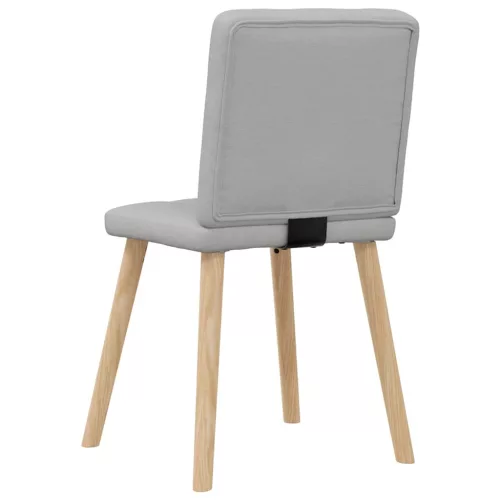 Étkezőszékek 4 db Felhőszürke szövet