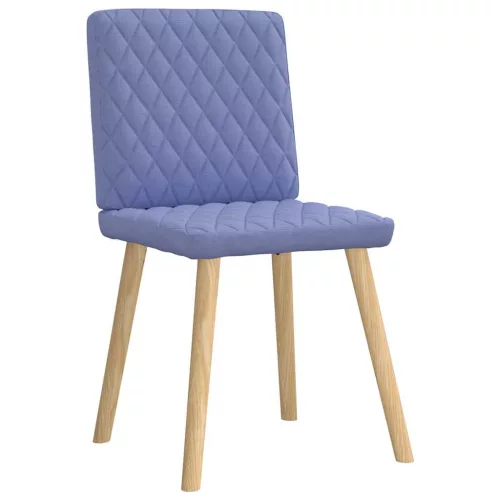 Étkezőszékek 4 db Jeans kék szövet