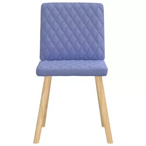 Étkezőszékek 4 db Jeans kék szövet
