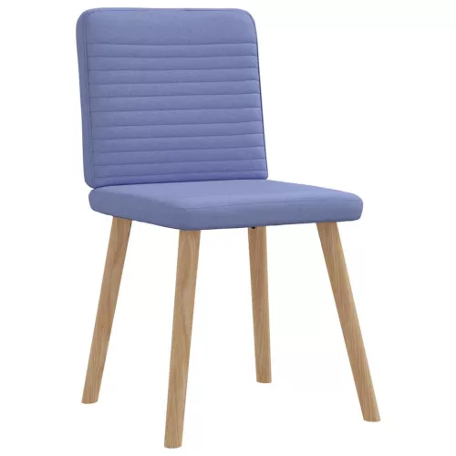 Étkezőszékek 4 db Jeans kék szövet