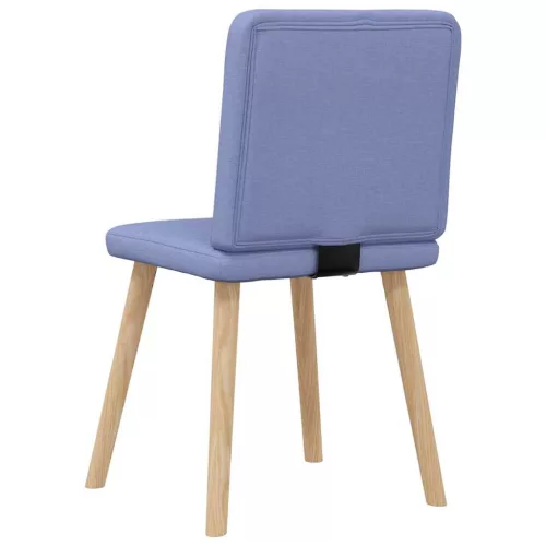 Étkezőszékek 4 db Jeans kék szövet