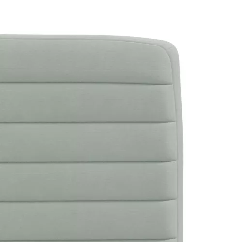 4 db világosszürke bársony étkezőszék