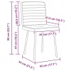 4 db világoszöld bársony étkezőszék
