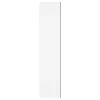 Fényes fehér MDF tükrös fürdőszobaszekrény 60 x 15 x 75 cm