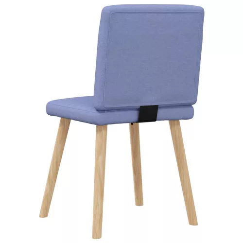 Étkezőszékek 4 db Jeans kék szövet