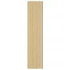 Fehér és tölgy MDF tükrös fürdőszobaszekrény 60 x 15 x 75 cm