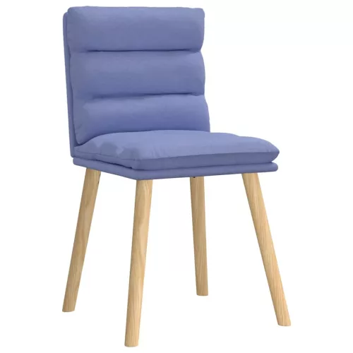 Étkezőszékek 4 db Jeans kék szövet