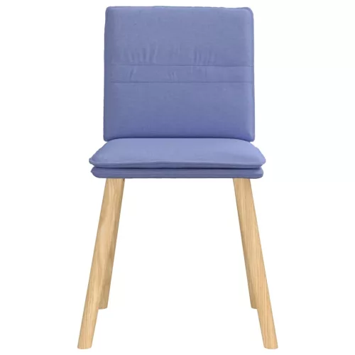 Étkezőszékek 6 db Jeans kék szövet