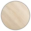 Sonoma-tölgyszínű MDF dohányzóasztal Ø35 cm