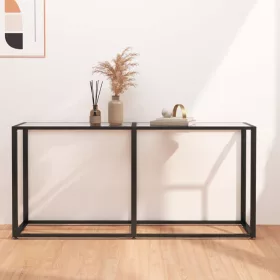 Átlátszó edzett üveg tálalóasztal 160 x 35 x 75,5 cm