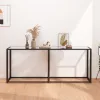 Átlátszó edzett üveg tálalóasztal 180 x 35 x 75,5 cm