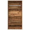 Antik fa színű szerelt fa ruhásszekrény 100 x 50 x 200 cm