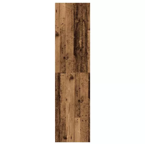 Antik fa színű szerelt fa ruhásszekrény 100 x 50 x 200 cm