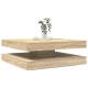 Sonoma tölgy dohányzóasztal 360 fokban forgatható 90x90x34,5 cm
