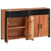 Széf 2 pcs Barna 110 x 30 x 75 cm Tömör akácfa