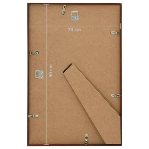 5 db bronzszínű MDF fali/asztali fényképkeret 70 x 90 cm
