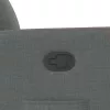 Sötétszürke szövet felállást segítő dönthető fotel