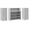 Recepciós pult szürke sonoma 180x50x103,5 cm szerelt fa