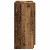 Recepciós pult antik fa 135x50x103,5 cm szerelt fa