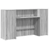 Recepciós pult szürke sonoma 180x50x103,5 cm szerelt fa