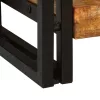 Konzolasztalok 2 pcs Barna 160 x 33 x 75 cm Tömör Mangófa