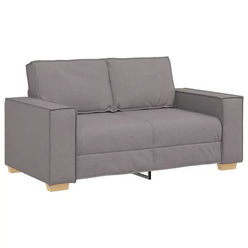 Kanapé Szett párnával 3 pcs Tópszínű 220 x 78 x 84 cm szövet