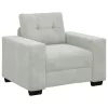 Kanapé Szett párnával 3 pcs Szürke 221 x 78 x 80 cm Bársony