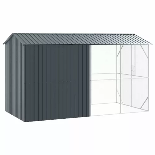 Madár kalitka Antracit 430 x 208 x 247 cm Horganyzott acél