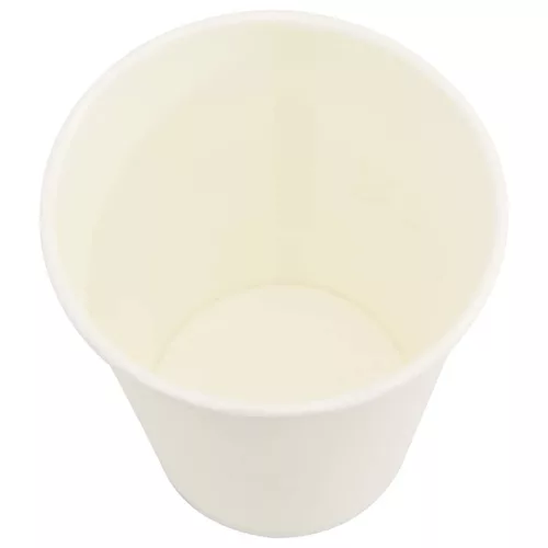1000 db papír kávéscsészék fedővel 8oz 200ml