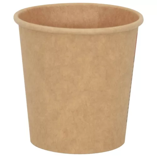1000 db papír kávéscsészék fedővel 4oz 100ml