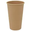 1000 db papír kávéscsészék fedővel 16oz 400ml