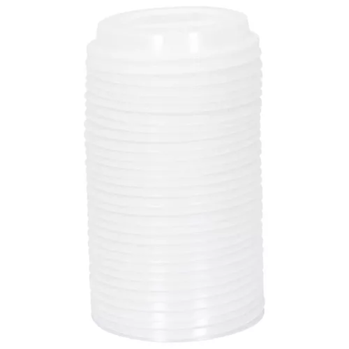1000 db papír kávéscsészék fedővel 16oz 400ml