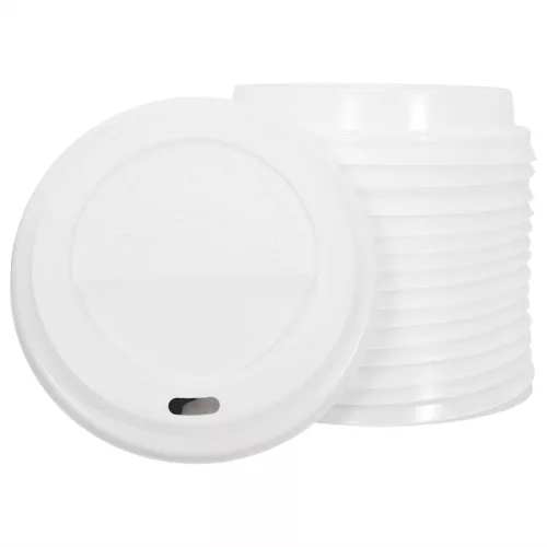 1000 db papír kávéscsészék fedővel 16oz 400ml