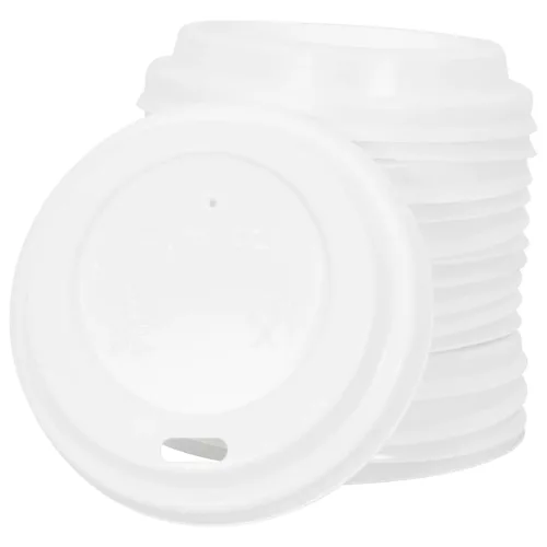 1000 db papír kávéscsészék fedővel 4oz 100ml