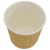 1000 db papír kávéscsészék fedővel 4oz 100ml