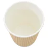 1000 db papír kávéscsészék fedővel 8oz 200ml