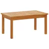 Kerti Kanapé Szett 4 pcs Barna 75 x 45 x 38 cm Tömör akácfa